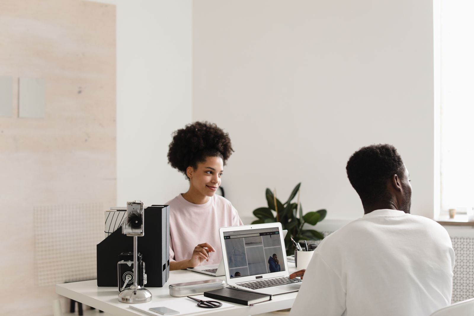Analyst reviewing data-quality findings on a laptop